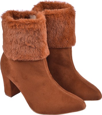 Swagga Boots For Women(Tan)