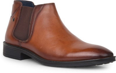 Bata Men's Formal Boot Shoes - Tan - ( UK- 6 ) Boots For Men(Tan , 6)
