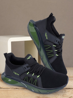LANCER RAMBO-195BLK-PGN Running Shoes For Men(Black , 8)