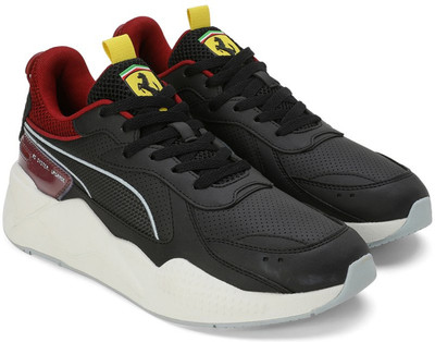 PUMA Scuderia Ferrari RS-X Sneakers For Men(Black , 4)