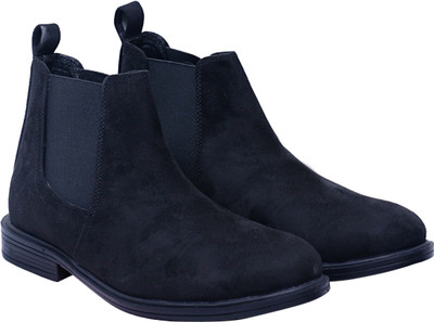 Protoes Footwear Co. PROTOES CHELSEA BOOT Boots For Men(Black , 6)