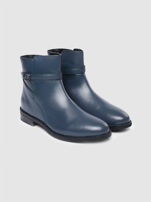Roadster Boots For Women(Navy , 4)