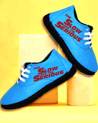 Kenamin Stylish Casual Shoes for Men and kids Casuals For Men(Blue, Red , 9)