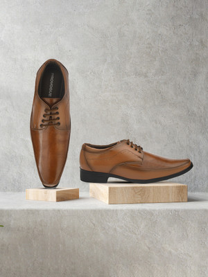 PROVOGUE Lace Up For Men(Tan , 7)