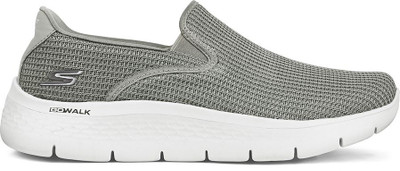 Skechers GO WALK FLEX Walking Shoes For Men(Grey , 7)