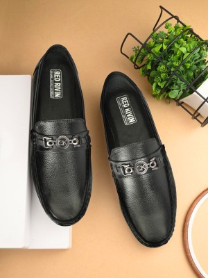 Evoon Loafers For Men(Black , 10)