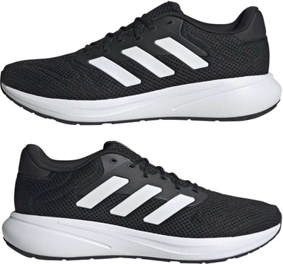 ADIDAS RESPONSE RUNNER U Running Shoes For Men(Black , 6)