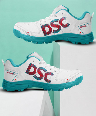 DSC Beamer X Cricket Shoes, Size: 6 UK/7US/40EU, Lightweight (Dark Cyan) Cricket Shoes For Men(Multicolor , 6)