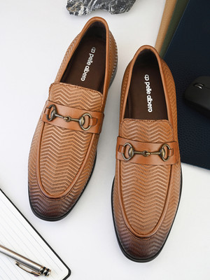 pelle albero Slip On For Men(Tan , 10)