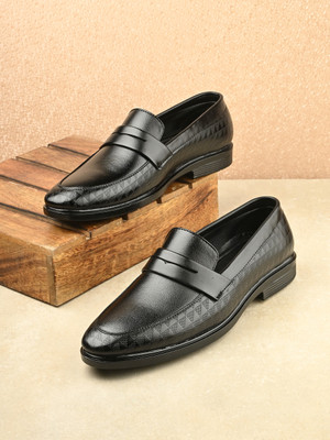 PROVOGUE Classic Premium Comfortable Casuals For Men(Black , 9)