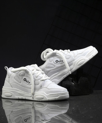 Aeonik OGIY RETRO SHOES HIGH PREMIUM QUALITY Sneakers For Men(White , 7)