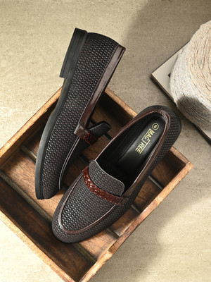 MACTREE Slip On For Men(Brown , 9)