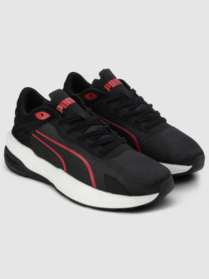 PUMA Extent Nitro Eng. Mesh Sneakers For Men(Black , 8)