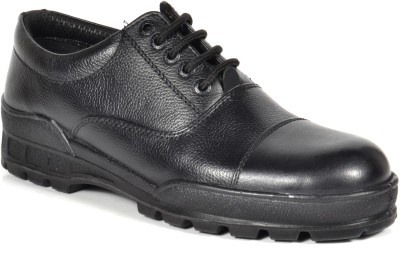 TSF Police Shoes Lightweigt & Comfort (TSF Original) Lace Up For Men(Black , 40 Euro)