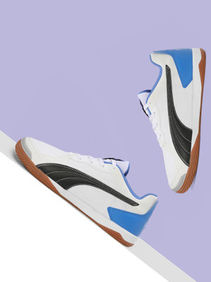PUMA PRESSING IV Football Shoes For Men(White , 8)