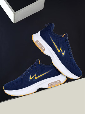 LANCER RAMBO-182NBL-MSTD Running Shoes For Men(Navy , 10)