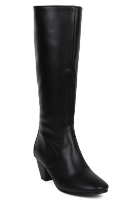 Elle Boots For Women(Black , 6)