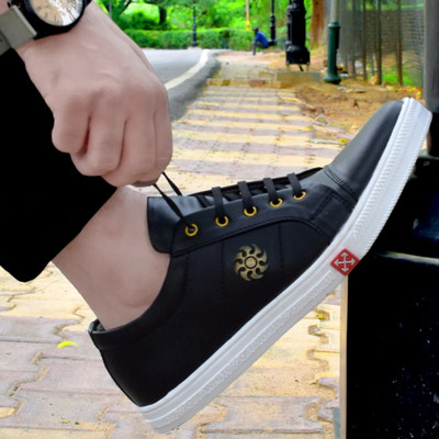 LE GREEM Comfortable|Ultra Light Weight|Breathable Sneakers For Men(Black , 6)