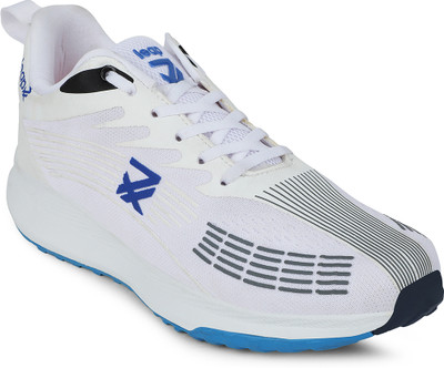 LIBERTY Leap7x RW-14 Sports Shoes With Knitted Outsole, Suitable For Lacing Walking and Running Shoes For Men(White , 7)