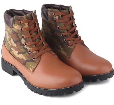 RED CHIEF RC3886 Boots For Men(Tan)
