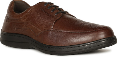 HUSH PUPPIES Street Derby Lace Up For Men(Brown , 9)