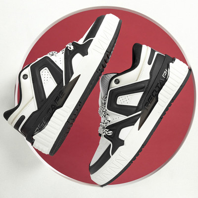 RED TAPE Black and White Shoes for Men | Lifestyle Casual Sneakers for Men | Sports Shoes Sneakers For Men(Black, White , 10)