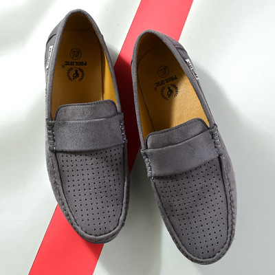 Prolific Loafers For Men(Grey , 8)