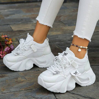 Layasa White Trending Sneaker's For Women Sneakers For Women(White , 5)