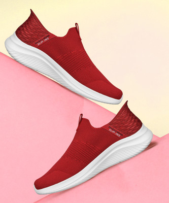Skechers ULTRA FLEX 3.0 - SMOOTH STEP Sneakers For Men(Red , 9)