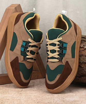 Rocklin Men Sneakers For Men(Olive , 6)