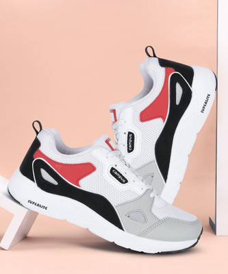 CAMPUS WISDOM Running Shoes For Men(White , 9)