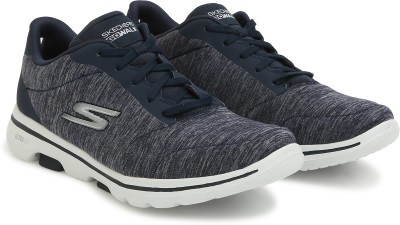 Skechers GO WALK 5-TRUE Running Shoes For Women(Navy , 2)