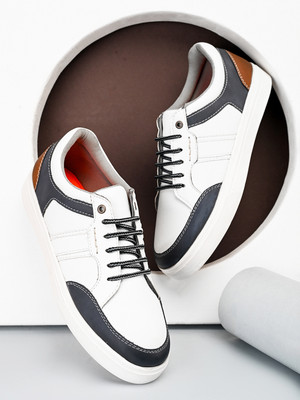 KILLER Casual Sneakers For Men(White, Blue , 6)
