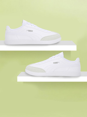 PUMA T-9 Sneakers For Men(White , 10)