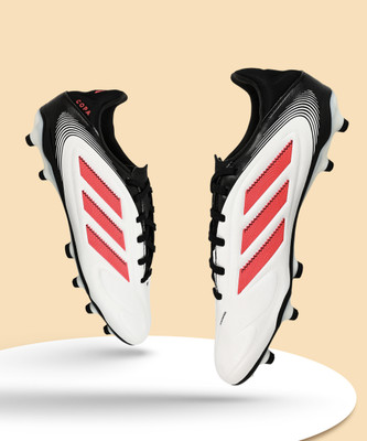 ADIDAS COPA PURE III LEAGUE FG/MG Football Shoes For Men(White , 9)