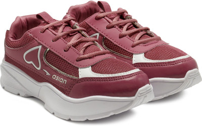 asian Stanza-08 Mauve Casuals,Walking,Training,Running,Stylish Training & Gym Shoes For Women(Pink , 4)