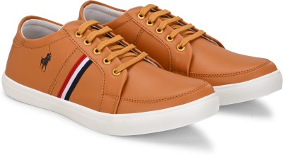 BRK FOOTWEAR Casual shoes | whitesneakers | Mens shoes Sneakers For Men(Tan , 7)