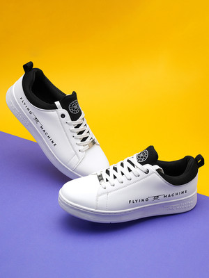 FLYING MACHINE RUDY Sneakers For Men(White , 11)