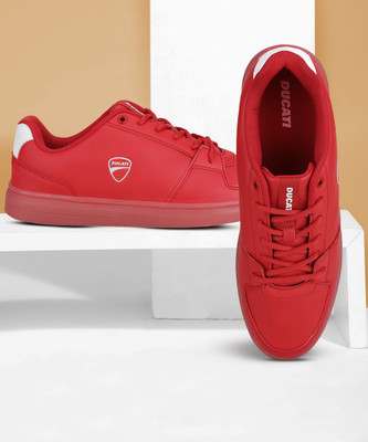 DUCATI DT/CS/010B Casuals For Men(Red , 9)