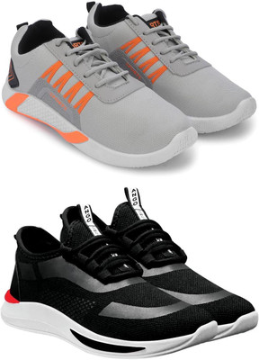 ELASA TY-HEROO GREY_SHARK BLACK Outdoors For Men(Grey , 7)