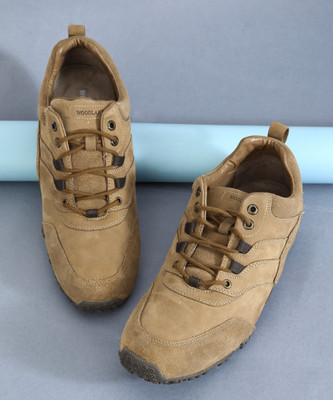 WOODLAND Lace Up Lightweight Breathable Comfortable Daily Use Casuals For Men(Brown , 7 UK/India)