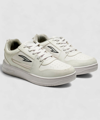 asian Thunder-101 White Casual Sneaker Shoes With Max Cushion Technology Sneakers For Men(White , 9)