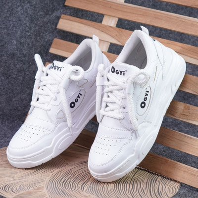 radtac Stylish Men’s Casual Shoes | Lightweight & Comfortable Everyday Wear Party Wear For Men(White , 10)