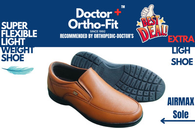 Orthofit ORTHOFIT-1070 Corporate Casuals For Men(Tan, Brown , 10)