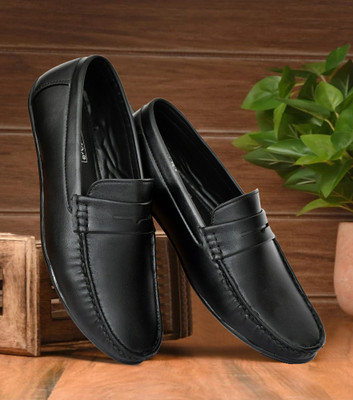Aaeshu Black, Brown & Tan Men Loafers Casual & Office Wear Shoes for Men & Boys Loafers For Men(Black , 7)