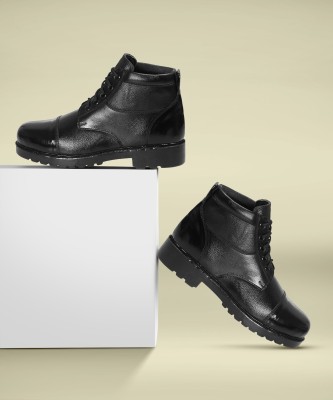 Namit DMS Police NCC Army Military Tsf D.B. Boots Boots For Men (Black) Boots For Men(Black)