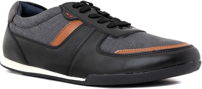 Khadim's KHADIM Lazard Black Sneakers Casual Shoe for Men (7100056) Casuals For Men(Black , 10.5)