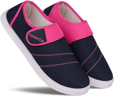 The Awaraz Canvas Shoes For Women(Blue, Pink)