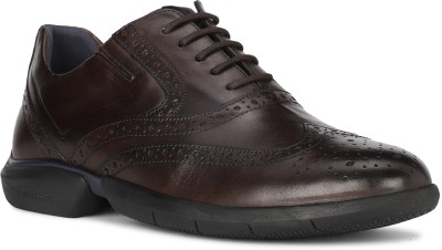 HUSH PUPPIES Lace Up For Men(Brown , 6)