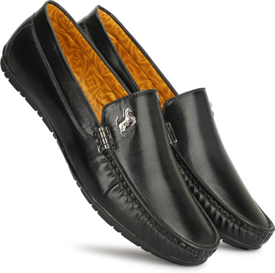 MADHUVIMAL Waterproof Loafer Loafers For Men(Black , 8)